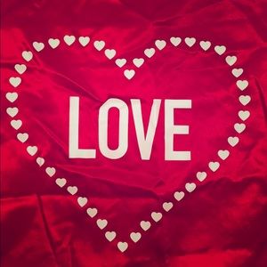 VICTORIA SECRET RED LOVE ROBE